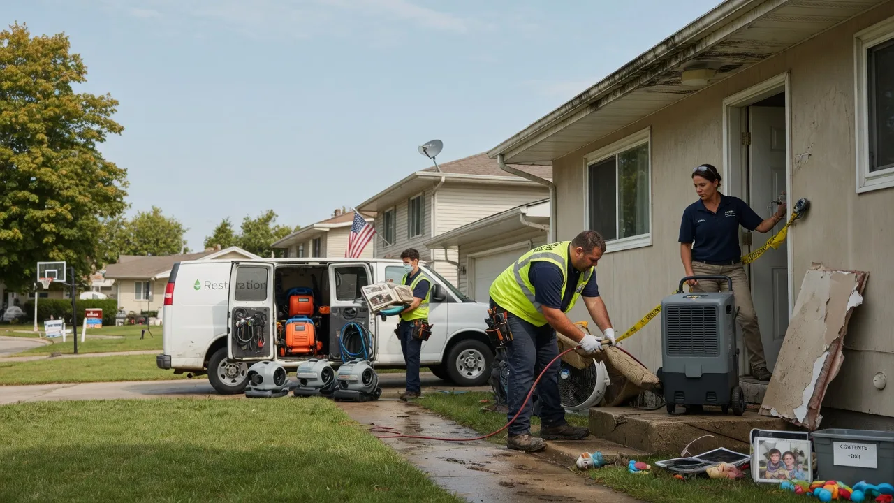 Water Damage Restoration in Sherman, MS near me